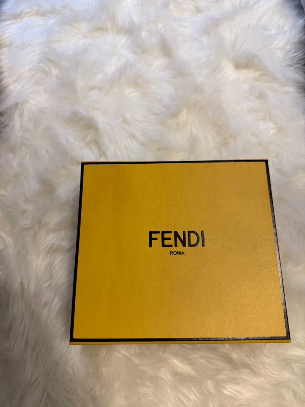 Fendi Yellow Gift Box